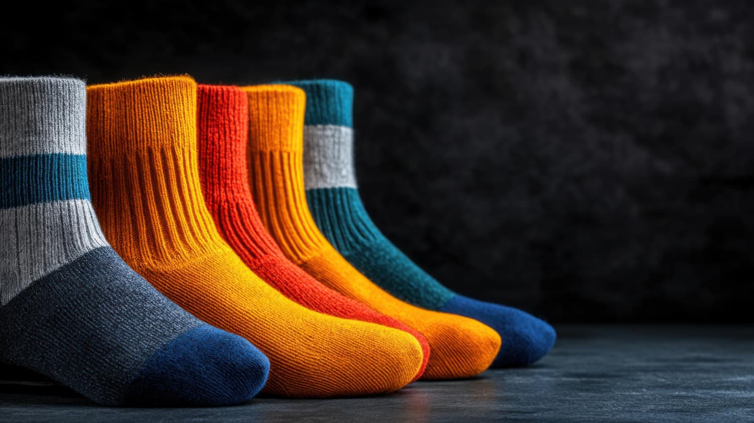Fresh sock colors, ready to shop